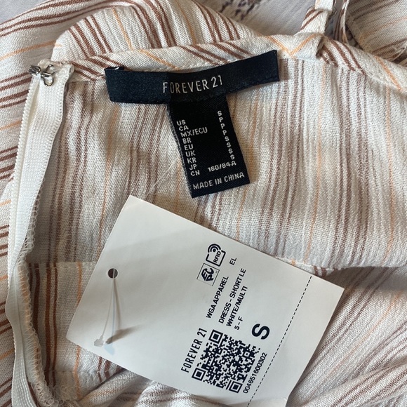 NWT Striped Knotted Mini Dress - Picture 10 of 10